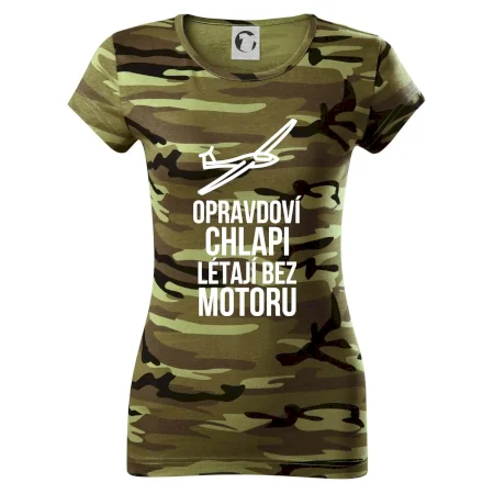 Opravdovi chlapi létají bez motoru