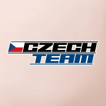 Czech team s vlajkou - Mistrovství světa v ledním hokeji 2026