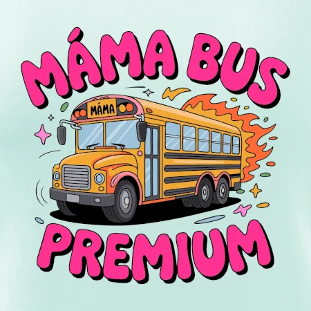 Kreslený Máma bus premium
