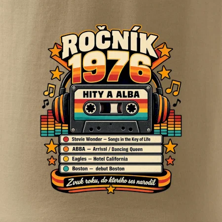 Ročník 1976 hity a alba