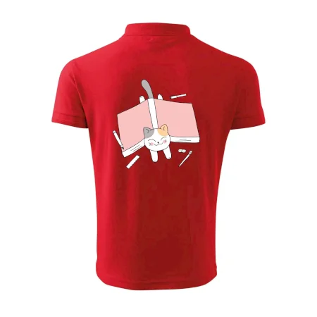 Učení na státnice kočka