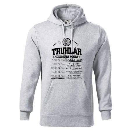 Hodinová mzda truhlář
