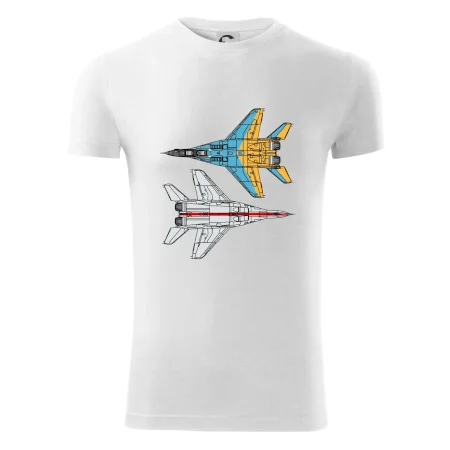 Mig 29 Fulcrum ze spoda a ze zhora
