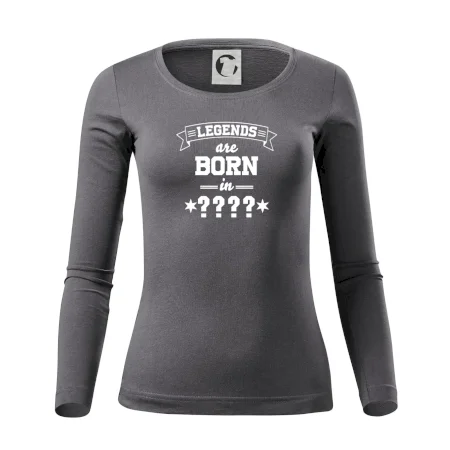 Legends are born in (tvůj měsíc narození)