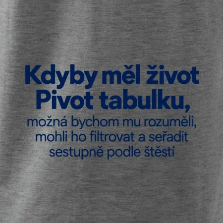 Kdyby měl život pivot tabulku