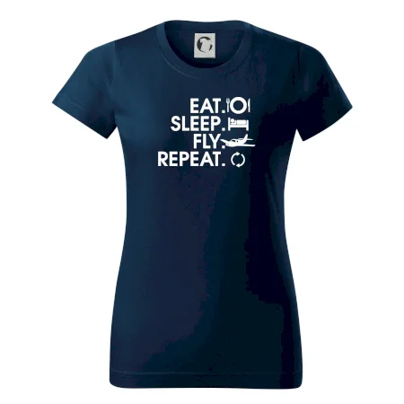 Eat sleep fly repeat