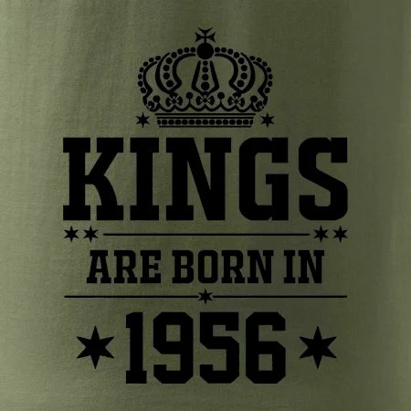 Kings are born in 1956