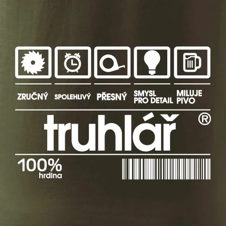 Čárový kód truhlář