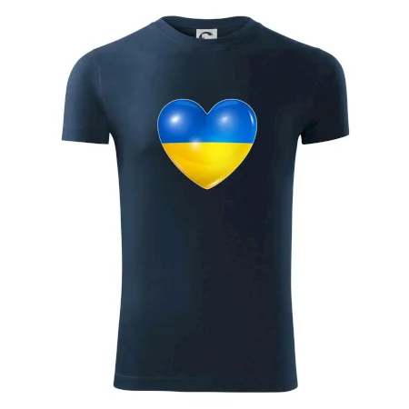 Ukrajina srdce vlajka
