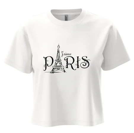 Paris nápis Eiffelovka rovný