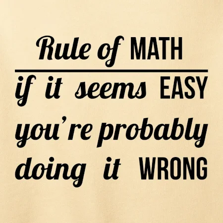 Rule of math