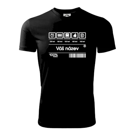 Čárový kód - Vlastní text