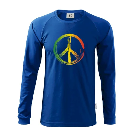 Peace symbol paint
