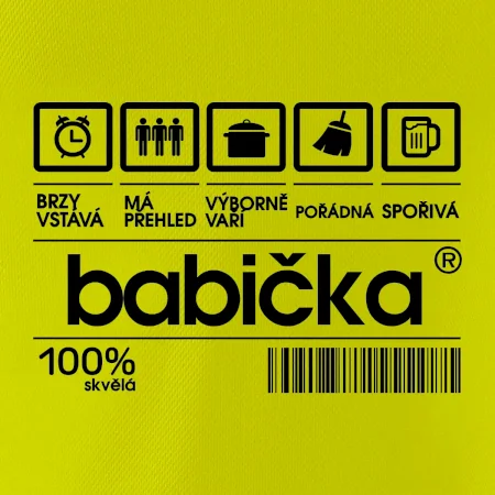 Čárový kód babička