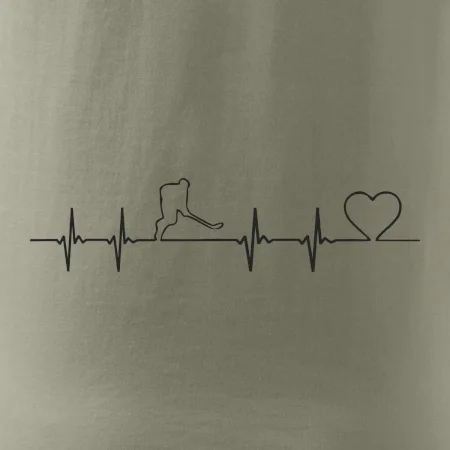 Hokejový hráč EKG