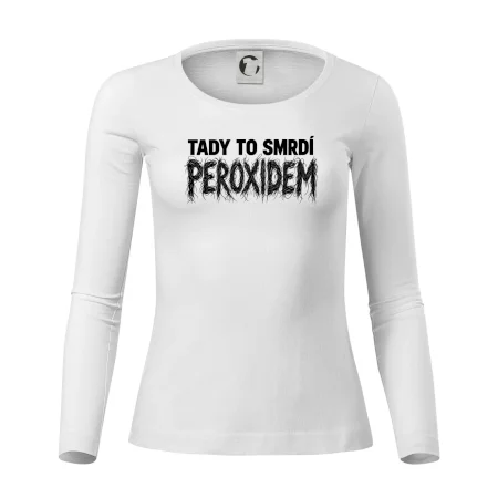 Tady to smrdí peroxidem