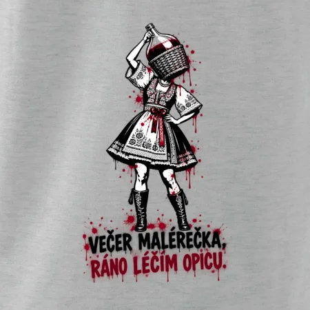 Streetart - Večer malérečka, ráno léčím opicu