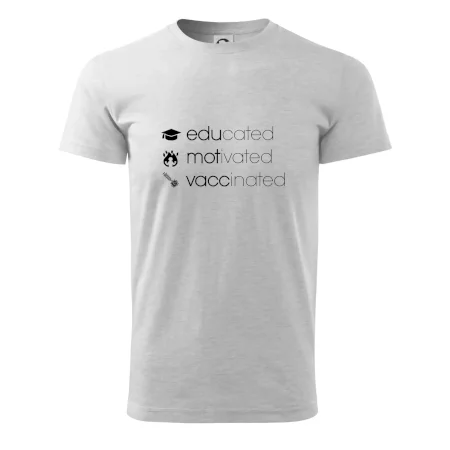 Educated motivated vaccinated