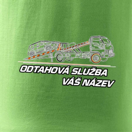 Odtahová služba - nakládání auta