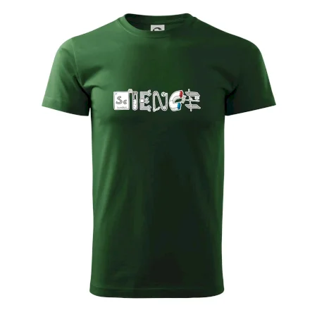 Science věda nápis