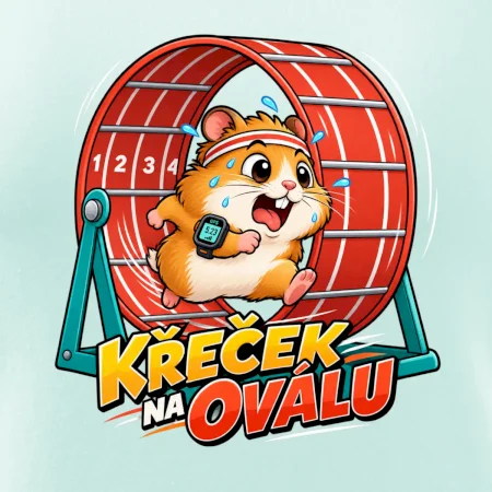 Běžecký křeček na oválu