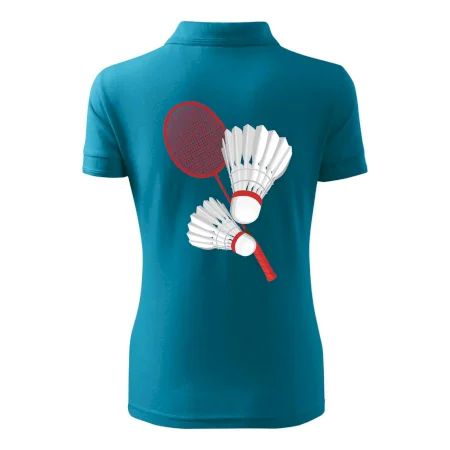 Badminton - pálka a košík