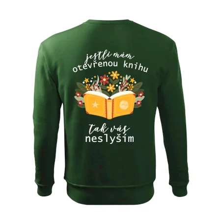 Jestli mám otevřenou knihu, tak vás neslyším