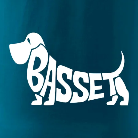 Basset nápis v těle