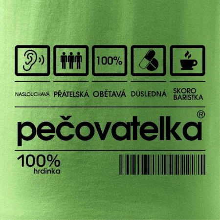 Čárový kód - pečovatelka