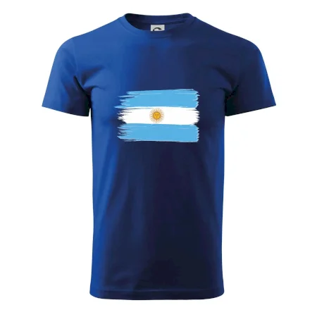Argentina vlajka kreslená štětkou