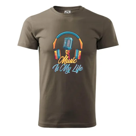 Music is my life sluchátka