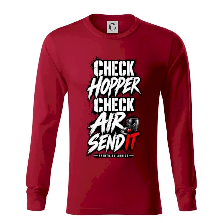 Kontrola zásobníku check hopper air paintball