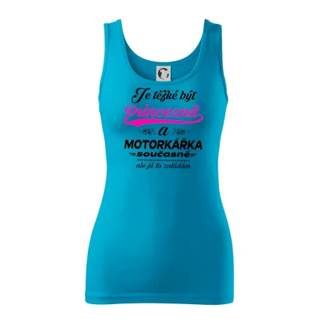 Je těžké být princezna - motorkářka