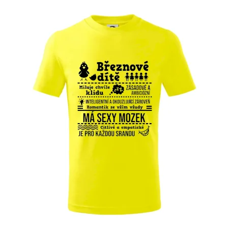 Narozeniny březen
