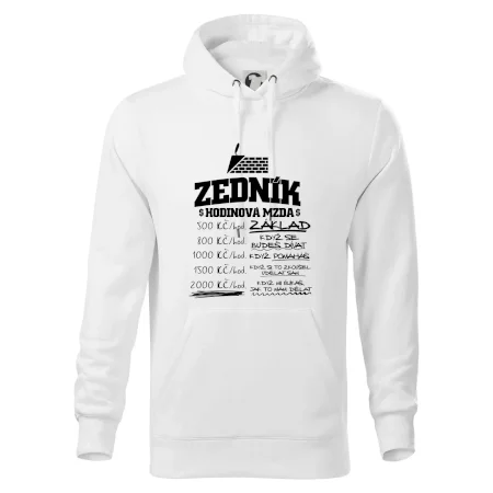 Hodinová mzda zedník