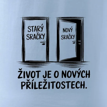 Dveře  - starý sračky - nový sračky