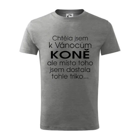 Chtěla jsem k Vánocům koně