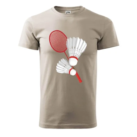 Badminton - pálka a košík