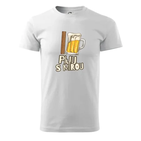Piju s mírou