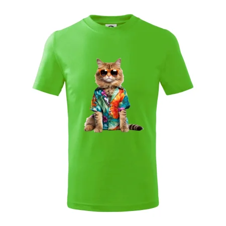 Kočka v létě