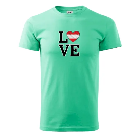 Love Rakouská vlajka