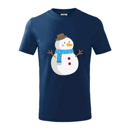 Sněhulák se šálou