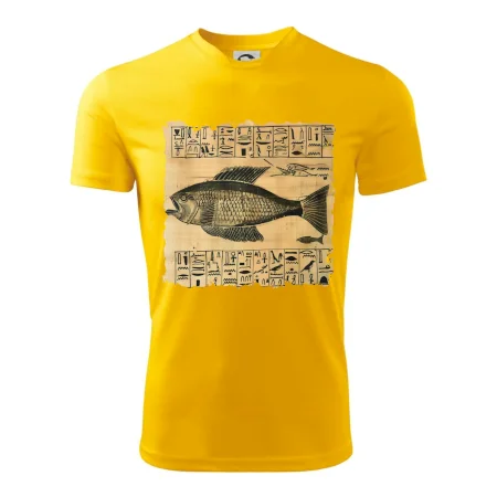 Egyptské hieroglyfy ryba