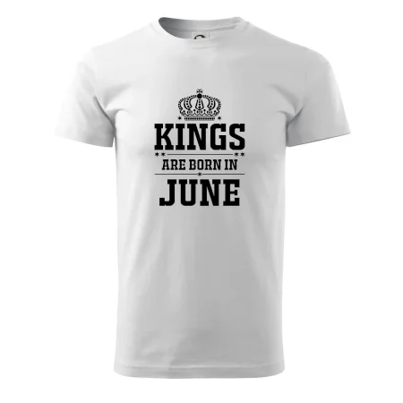 Kings are born in June