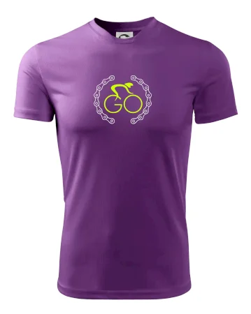 GO cyklista (fluo potisk)