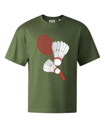 Badminton - pálka a košík
