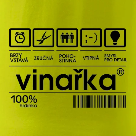 Čárový kód vinařka