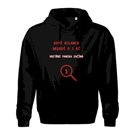 Bilance nesedí o 1 Kč