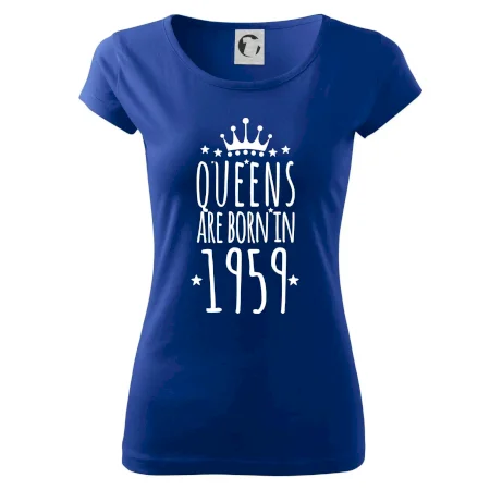 Queens are born in 1959