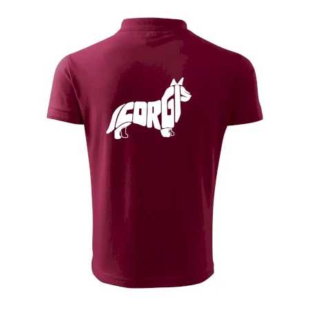 Corgi - nápis v těle
